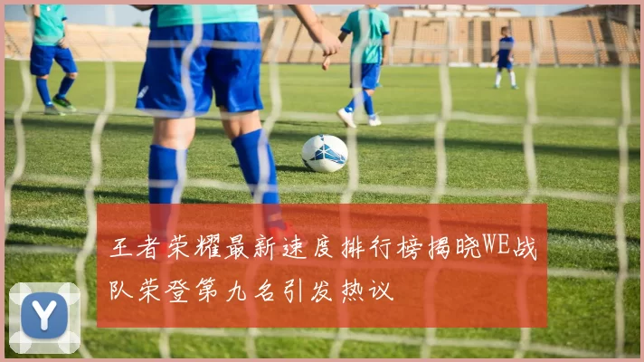 王者荣耀最新速度排行榜揭晓WE战队荣登第九名引发热议