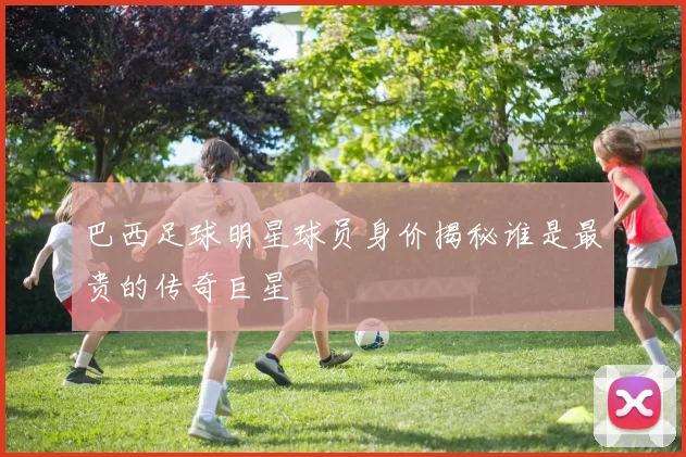 巴西足球明星球员身价揭秘谁是最贵的传奇巨星