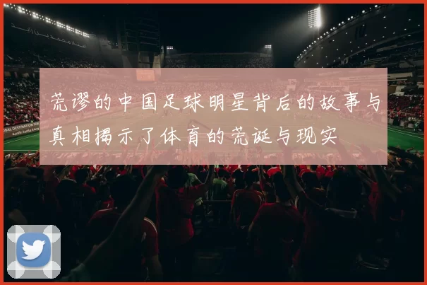 荒谬的中国足球明星背后的故事与真相揭示了体育的荒诞与现实